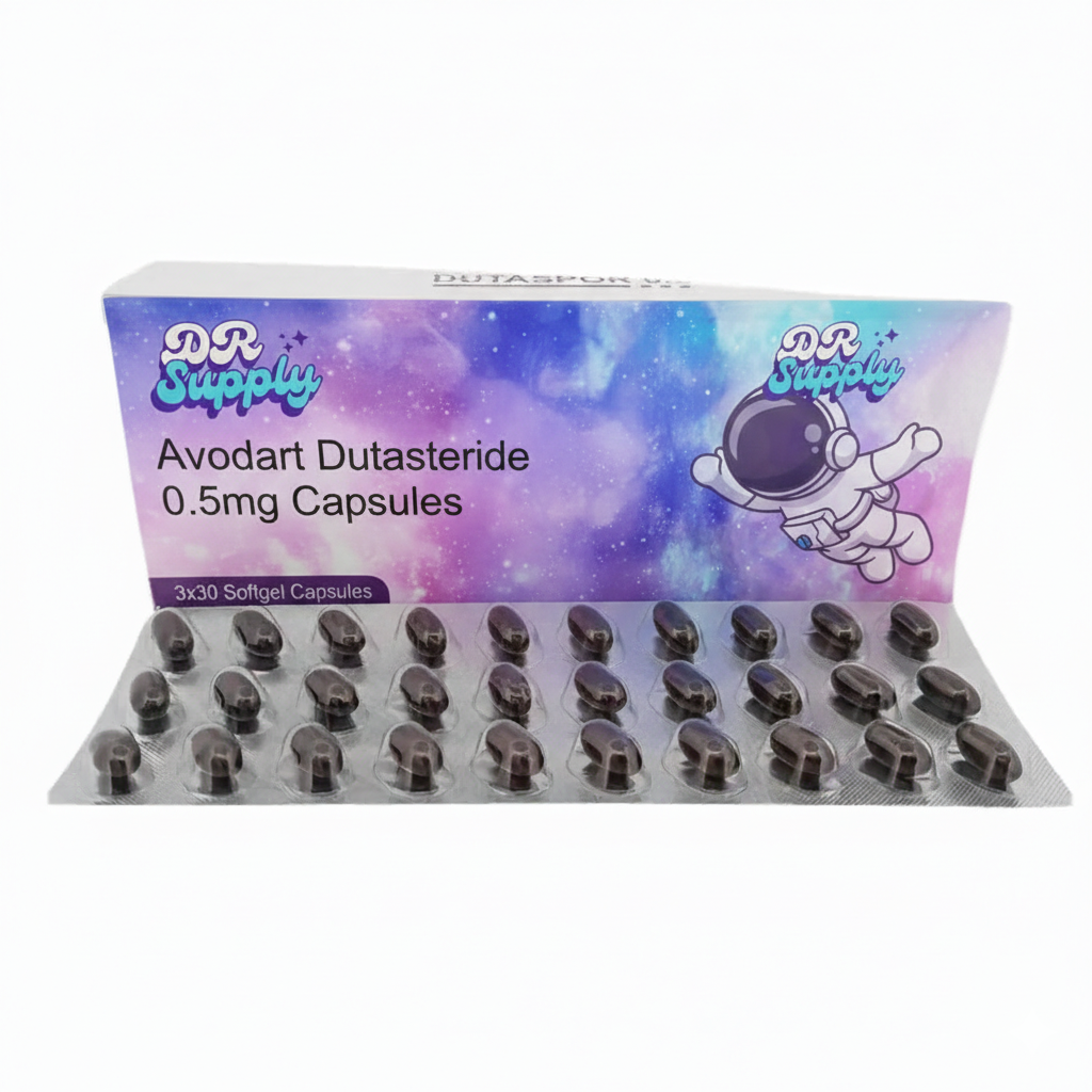 Avodart (Dutasteride) 0.5mg Capsules